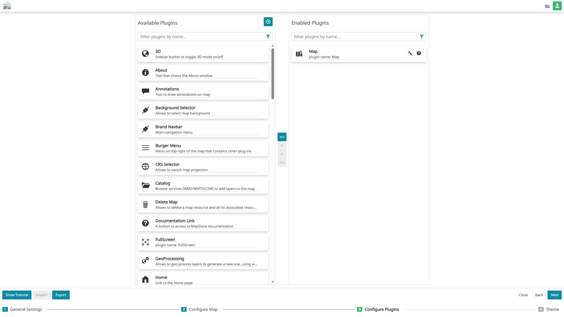 Configure Plugins