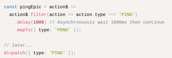 example of delayed ping pong