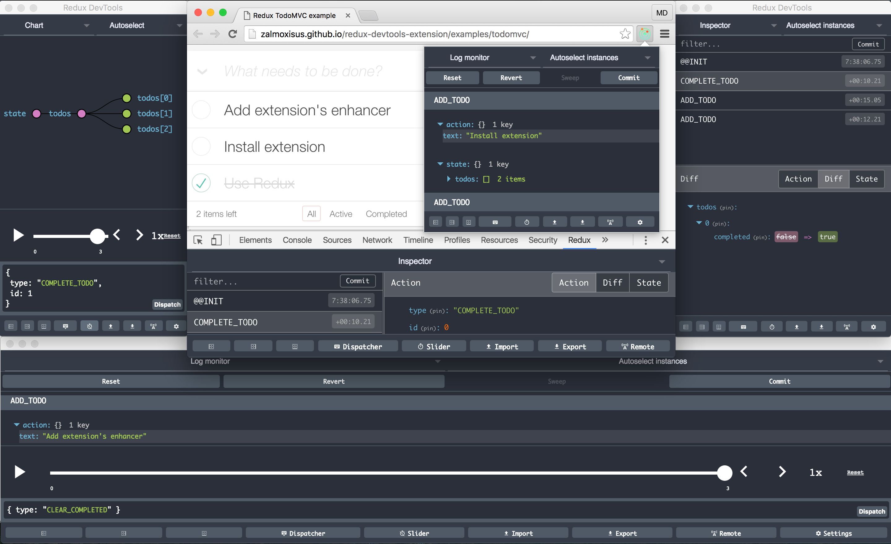 redux dev tools